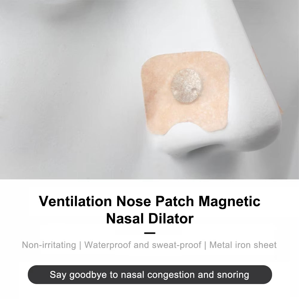 Magnetic Nasal Strips Reduce Snoring