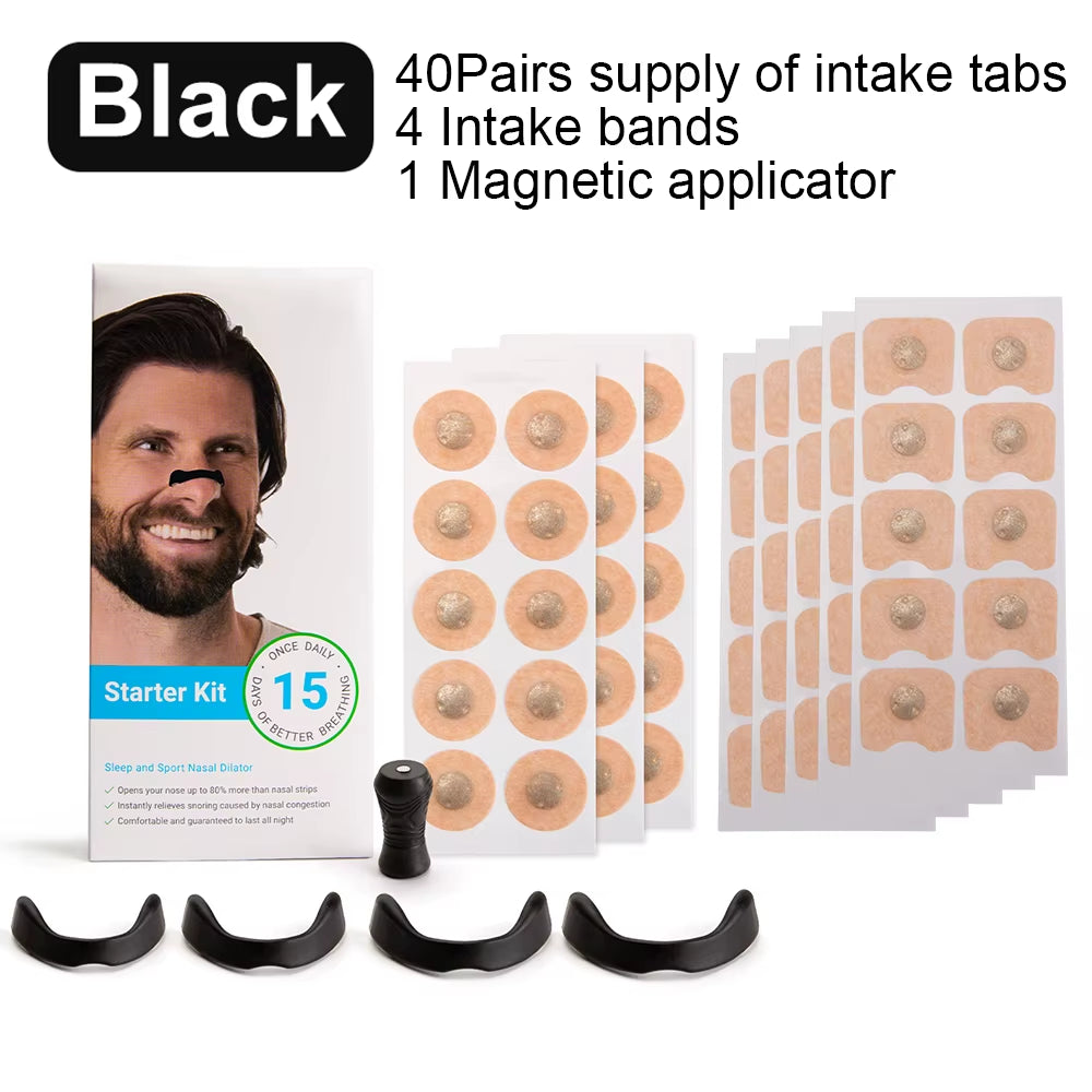 Magnetic Nasal Strips Reduce Snoring
